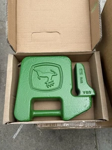 OEM John Deere 42 Lb Rear Extra Weight Traction Suitcase Tractor Green - Picture 1 of 4