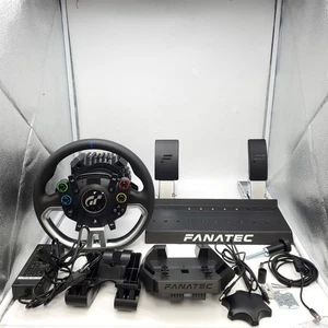 Fanatec Gran Turismo DD Pro PS Sim Racing Wheel, Base and Pedals -NOT WORKING- - Bild 1 von 4