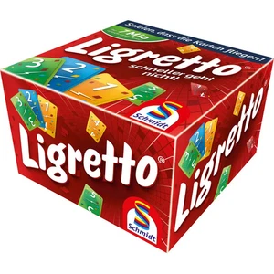 Schmidt Spiele 01301 Ligretto rot, 2 bis 4 Spieler, ab 8 Jahre - Bild 1 von 2