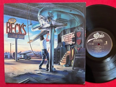 JEFF BECK~TERRY BOZIO~TONY HYMAS~JEFF BECK'S GUITAR SHOP LP (1989)ORIG PRESS VG+ - Image 1 of 2