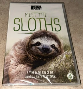 Animal Planet Meet The Sloths Rare OOP 3-Disc DVD Set NEW Region 2 PAL Rare OOP - Picture 1 of 2