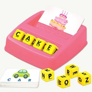 Educational Toys for 3 4 5 Year Old Boys Girls, Matching Letter Game Preschoo... - Picture 1 of 7