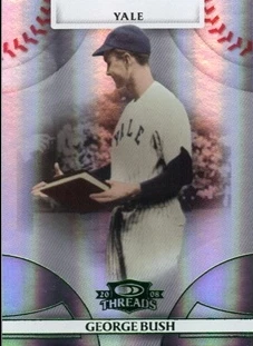 2008 Donruss Threads Century Proof Green #33 George Bush /250 Yale - NM-MT - Image 1 of 1