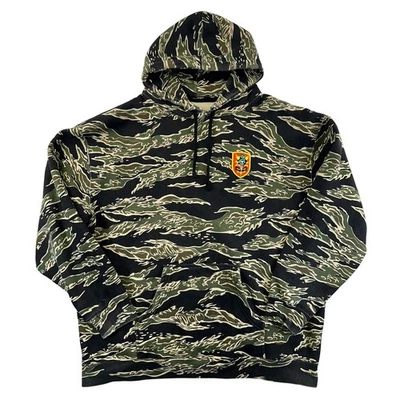 Black Rifle Coffee Company Pullover Hoodie Sz 3X Old School Tiger Camo Military - Image 1 of 4