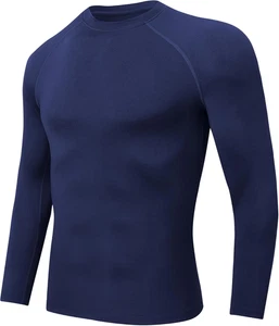 Maglia Termiche Da Uomo Invernale Sportivo Maglietta Intima Termica Biancheria I - Foto 1 di 12