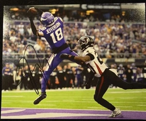 Justin Jefferson signiertes Foto Minnesota Vikings - Bild 1 von 4