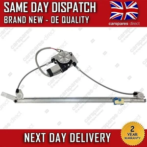 VAUXHALL VIVARO FRONT LEFT WINDOW REGULATOR PASSENGER 01-14 & MOTOR ELECTRIC 2/4 - Picture 1 of 3