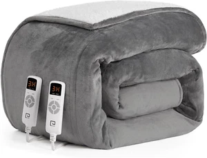 EHEYCIGA Heated Blanket Electric Blanket Queen Size - Heating Blanket with 9 Hea - Picture 1 of 12
