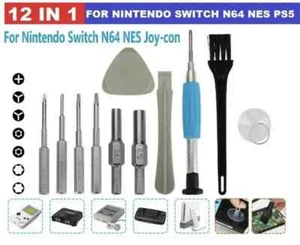 9 in 1 Screwdriver Set Repair Tools Kit 3.8 4.5 T6 T8 for switch GB GBA 3DS PSP - Picture 1 of 10