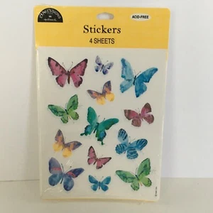 Hallmark Expressions Butterfly Stickers Acid Free Card Making Paper Crafting New - Picture 1 of 7