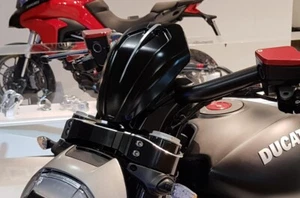 Parabrisas CNC Racing aleación bicolor nuevo para Ducati XDiavel/S 1262 2016-2021 - Imagen 1 de 4