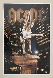 AC/DC, ""STEIFE OBERLIPPE, 2000"" SELTEN AUTHENTISCH LIZENZIERT FÜR AMTHILL 2000 POSTER - Bild 1 von 7