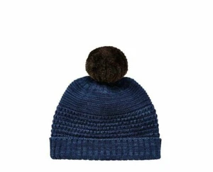 John Lewis Plain Knit Hat / Navy 2-3 Years New Free P&P UK Seller - Picture 1 of 1