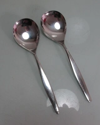 2x Gemüselöffel Servierlöffel 2 Stück BSF Dänisch Perl Edelstahl - Bild 1 von 2