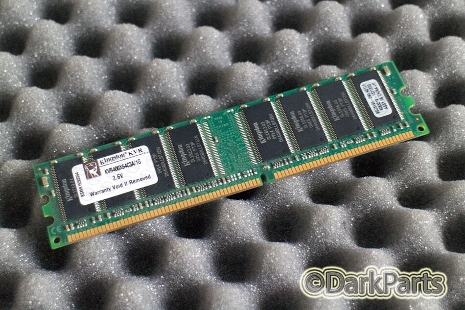 Kingston KVR400X64C3A/1G 1GB Memory Ram PC3200 - Image 1 of 1