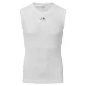DHB Men's Lightweight Mesh Sleeveless Baselayer - White - Picture 1 of 12