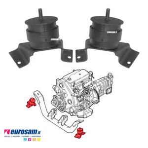 FRONT ENGINE MOUNTS SX DX FOR IVECO DAILY 35.8 35.10 35.12 KIT 2 PIECES - Picture 1 of 2