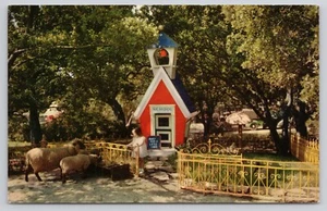 Mary Had a Little Lamb Children's Fairyland Oakland California CA Postcard - Picture 1 of 2