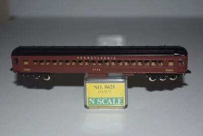 N Scale Model Power 8621 Pennsylvania Passenger Coach Car 2760 C50333 - Image 1 of 2