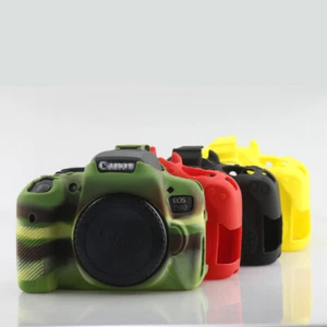 Funda protectora con cuerpo de goma de silicona para cámara Canon EOS 750D - Imagen 1 de 18