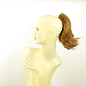 Haarteil Pferdeschwanz kurze 28 cm Dunkelblond Kupfer ref 9 in g27 - Imagen 1 de 8