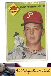 1954 Topps #174 Tom Qualters ROOKIE - Picture 1 of 2