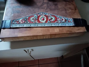 Southwestern Style Seed Bead Belt ~ 29" ~ Beautiful! Handcrafted - Picture 1 of 5