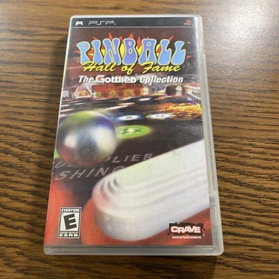 Pinball Hall of Fame Gootlieb Collection (Sony PSP) complete game tested  (f) - Image 1 of 2