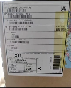 Switch di rete Cisco Catalyst C1000-24T-4G-L 24 porte Gigabit Ethernet nuovo sigillato - Foto 1 di 4