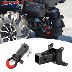For Can-Am Outlander/Renegade 1000 850 570 Rear 2" Shackle Hitch+Receiver Hitch - Picture 1 of 9