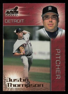 Justin Thompson 1998 Pacific Aurora #41 Detroit Tigers Baseball Card - Picture 1 of 2