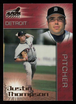 Justin Thompson 1998 Pacific Aurora #41 Detroit Tigers Baseball Card - Image 1 of 2
