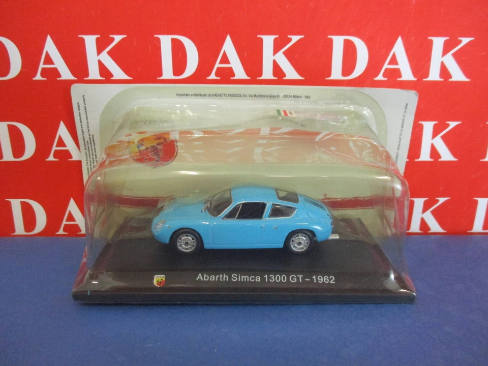 Die cast 1/43 Modellino Auto Abarth Simca 1300 GT 1962 - Immagine 1 di 1