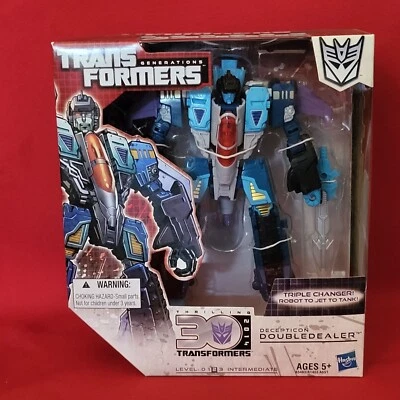 Transformers Generations Deception Double Dealer 30th Anniversary 2013 - Image 1 of 4