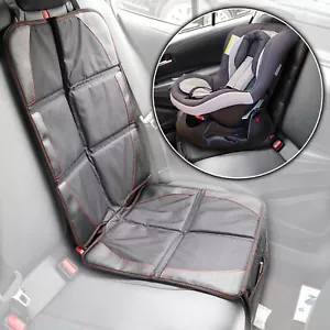 Kindersitzunterlage Sitzschoner Auto KFZ Rücksitzschoner Baby Sitzschutz Leder - - Bild 1 von 12