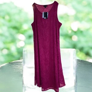 NWT Antthony Design Originals Women’s HSN 1X Hot Pink Lace Like - Picture 1 of 11