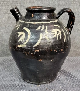 Brocca O Giara In Terracotta Epoca XVIII Regione Val De Saone - Imagen 1 de 5