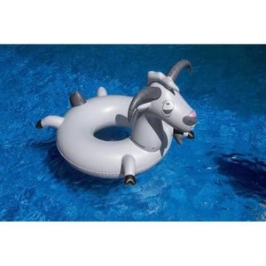 Anillo inflable para piscina LOL cabra - 56" - gris - Imagen 1 de 4
