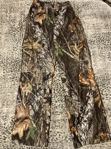 Vtg Gamehide Mens Camo Pants Large Cargo Hush Hide Mossy Oak Breakup Camouflage - Picture 1 of 22