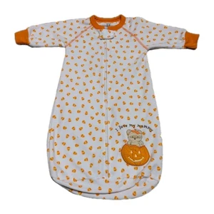 Carters My 1st Halloween Schlafsack Baby 0-9m Zuckermais Jack O'Lantern - Bild 1 von 4