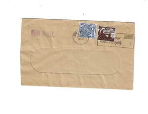 IRLANDA 1958 Cubierta enviada desde Dun Laughan - Eslogan Cancelar - Imagen 1 de 2