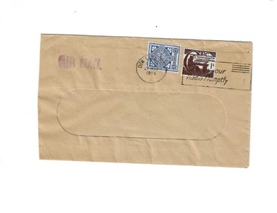 ИРЛАНДИЯ 1958 Обложка отправлена от Dun Laughan - Отмена Слогана - Изображение 1 из 2