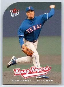 2005 Fleer Ultra Kenny Rogers Platinum Medallion Parallel /50 Missing Serial # - Picture 1 of 2