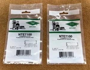 NOS NEW NTE Electronics NTE7100 IC, Protector IC for Stereo Amp (ECG7100) 2 Pack - Picture 1 of 1