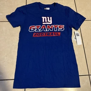 New York Giants T-Shirt Mens Sz S Official NFL Team Apparel NWT 17.5X27.5 - Picture 1 of 7