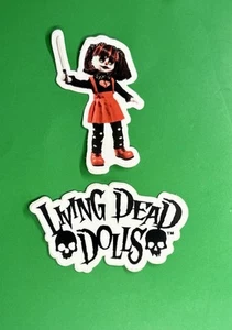 Living Dead Puppen Aufkleber 3x2 LDD - Bild 1 von 1