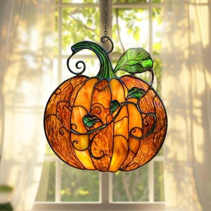 Acrílico Otoño Atrapasol Ventana Colgante Decoración para Decoración del Hogar Cosecha de Otoño - Imagen 1 de 7
