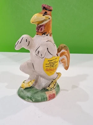 VTG Alpa Foghorn Leghorn Carosello Decanter Italy Looney Tunes Warner empty - Image 1 of 4
