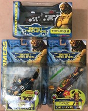 Transformers Beast Machines TANKOR JETSTORM THRUST lot not megatron