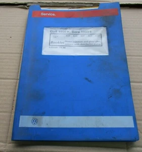 Used Genuine VW Golf MK4 1.9 TDI Direct Injection & Glow Plug Workshop Manual AG - Picture 1 of 5